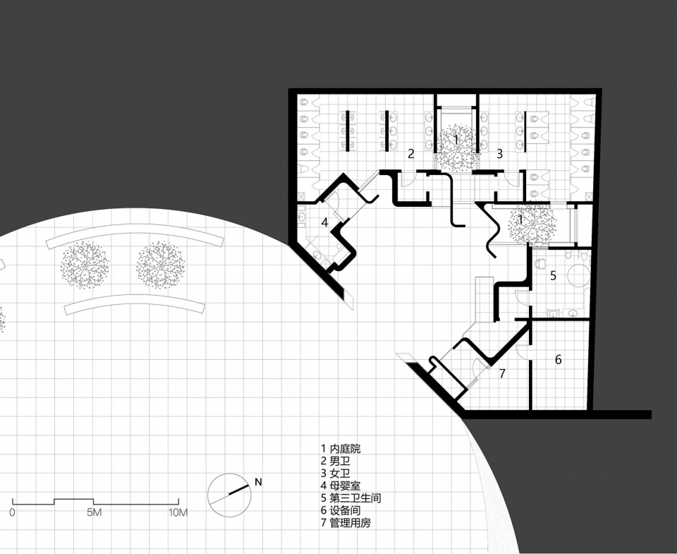 Atour Village Public Restroom GN Architects