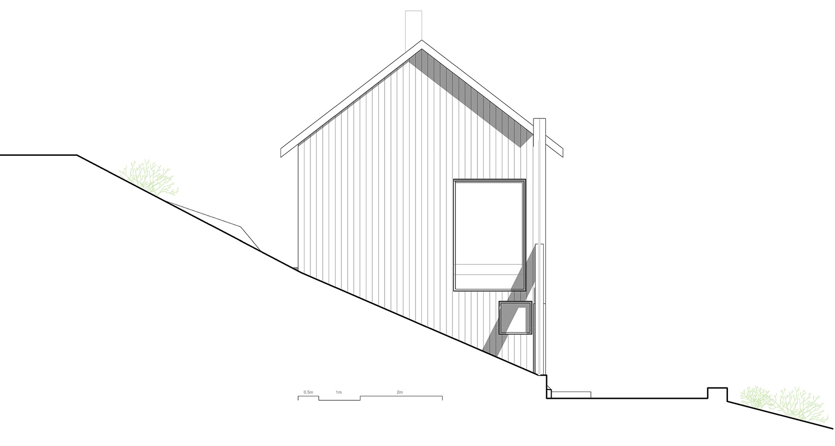 cabin in ulvik norway by rever drage architects