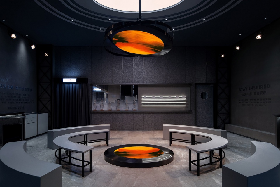 heytea in the theatre shanghai by supercloud studio