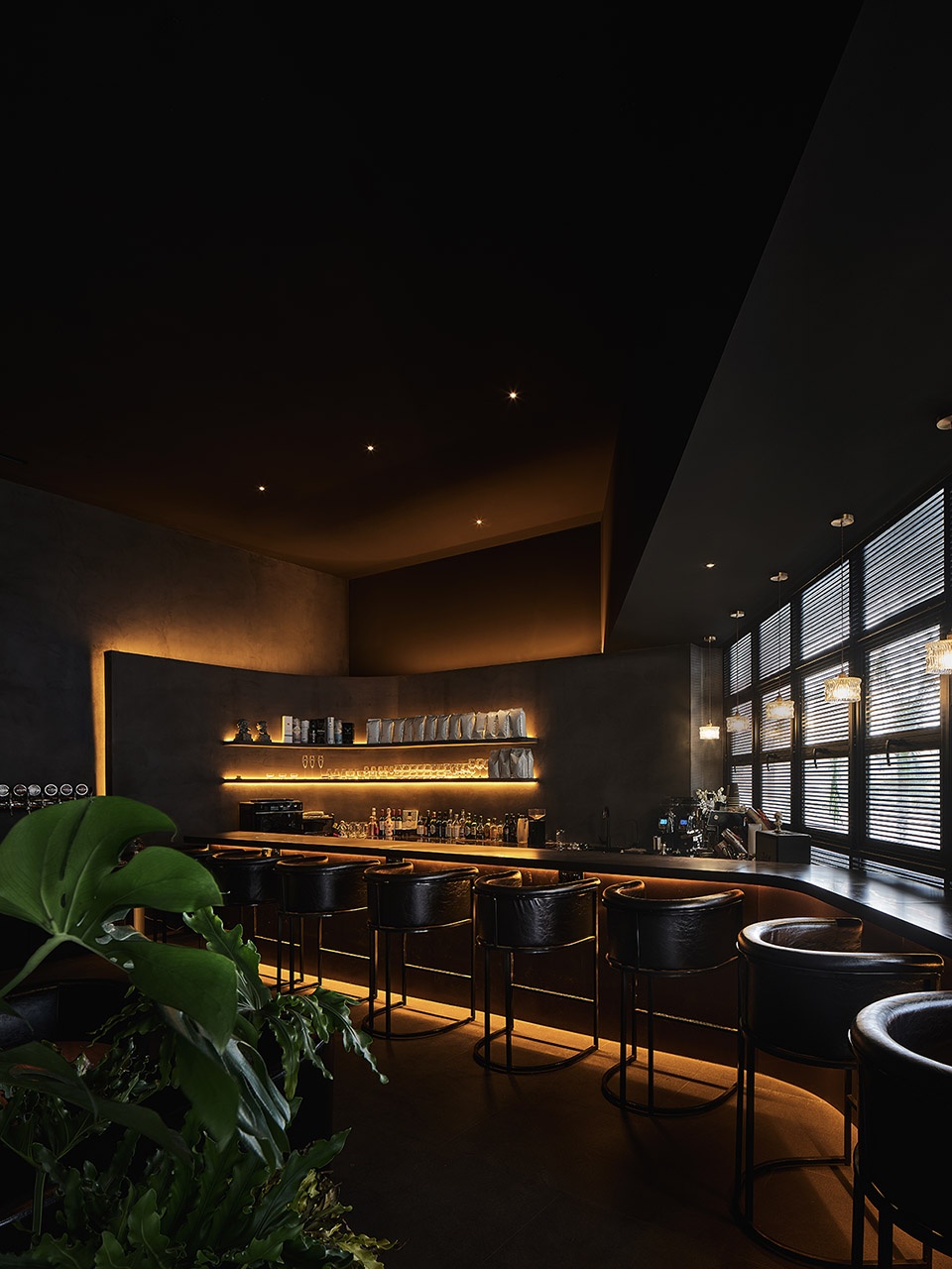 na friend bar black forest in the city china by qicang design
