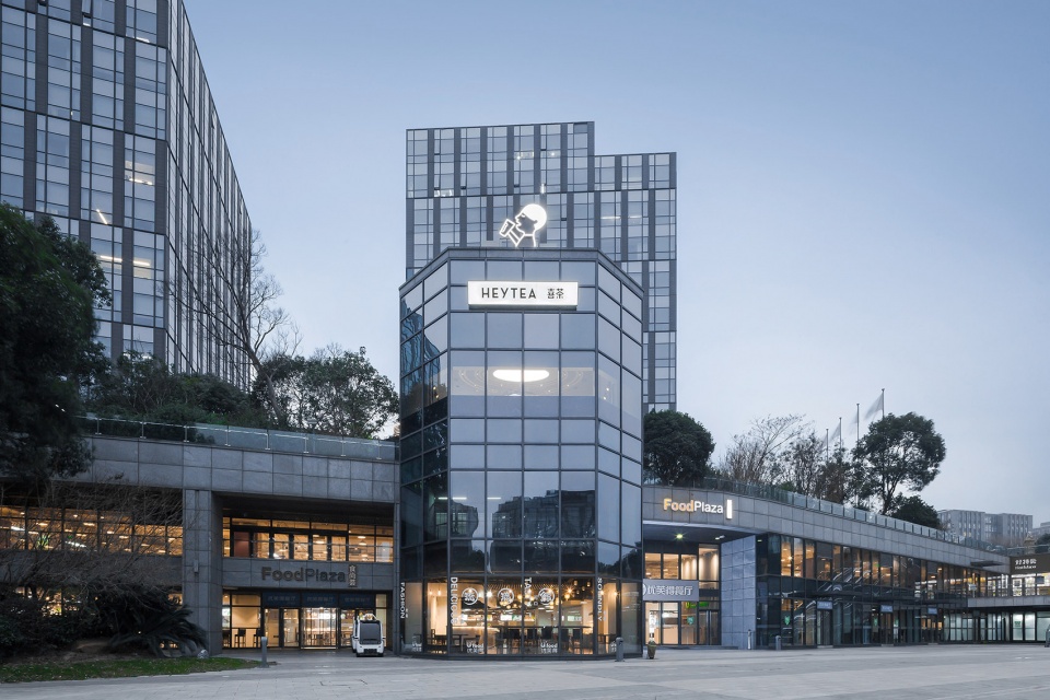 heytea in the theatre shanghai by supercloud studio