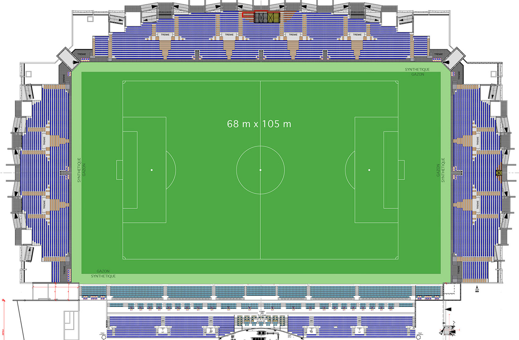 ggl stadium montpellier by a architecture 1