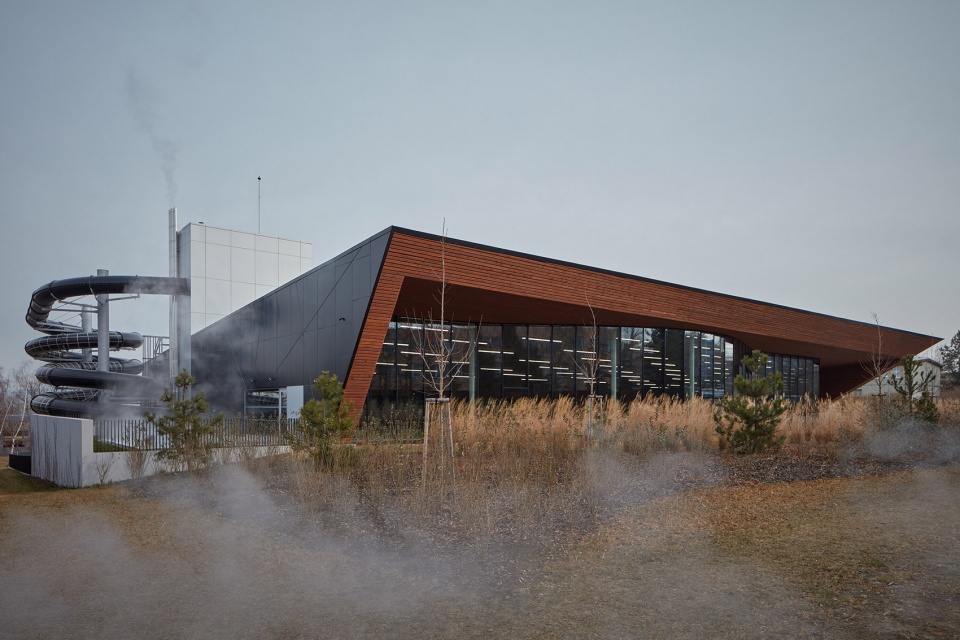 Louny Municipal Swimming Hall by dkarchitekti