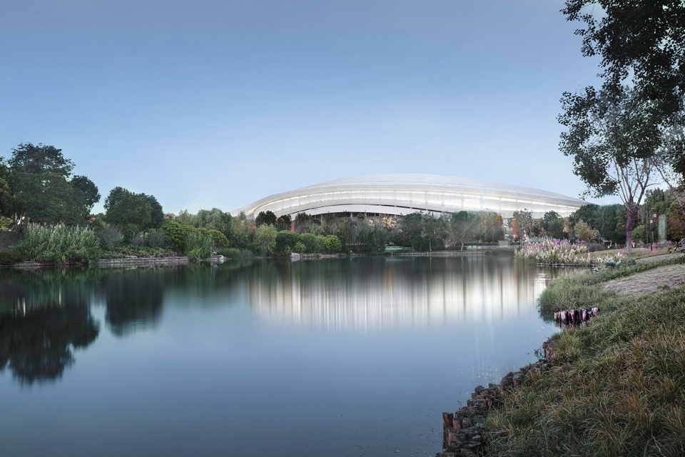 Dongxihu Sports Center by CITIC DESIGN