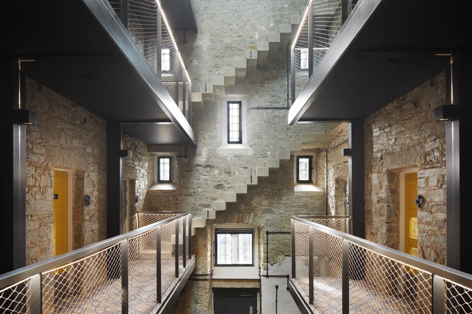 bodmin jail hotel by twelve architects