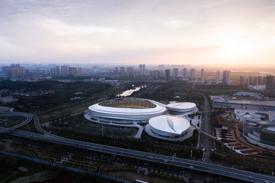 Dongxihu Sports Center by CITIC DESIGN