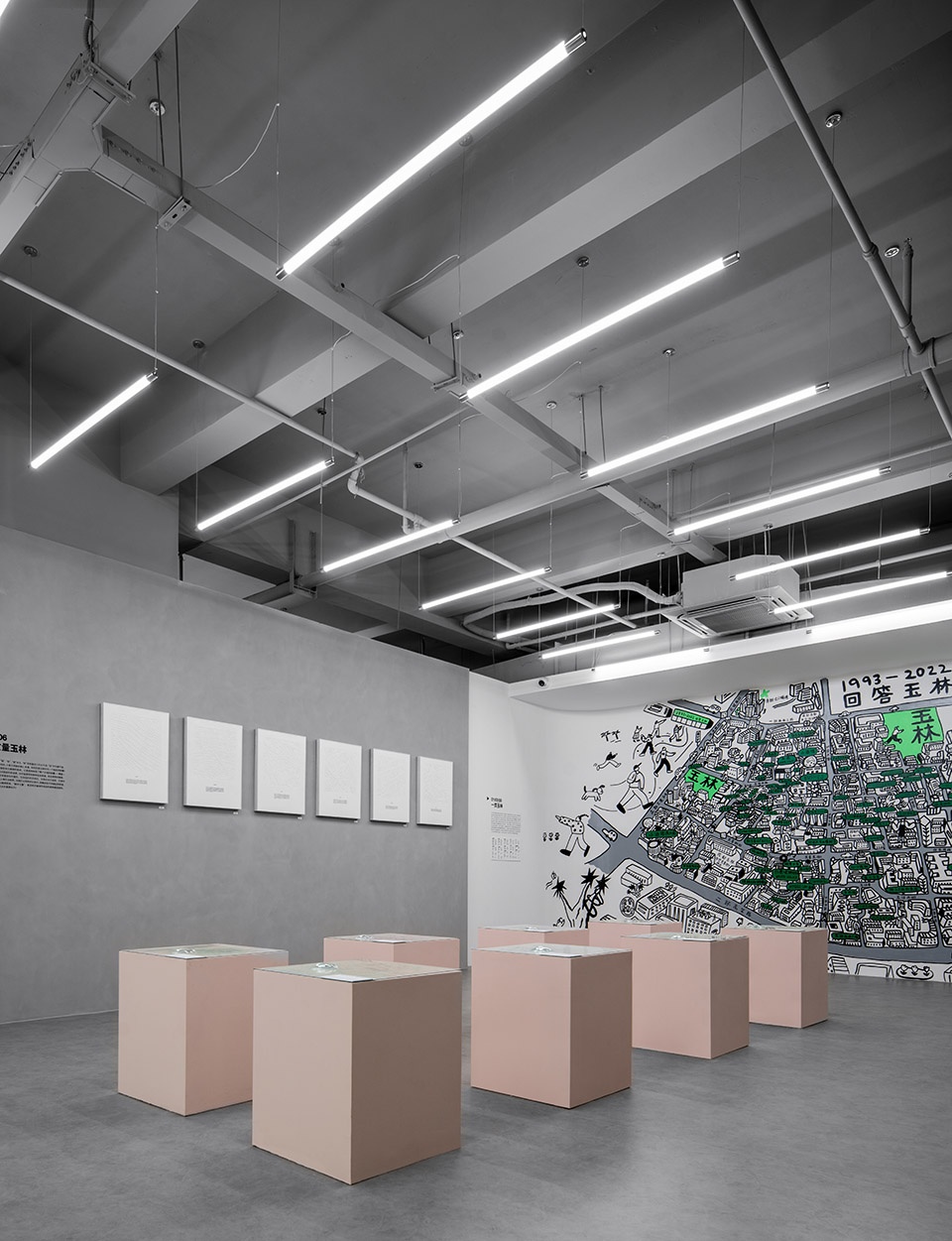 Urban Renewal Special Exhibition Answer to Yulin in 1993 2022 China by GE Space Design