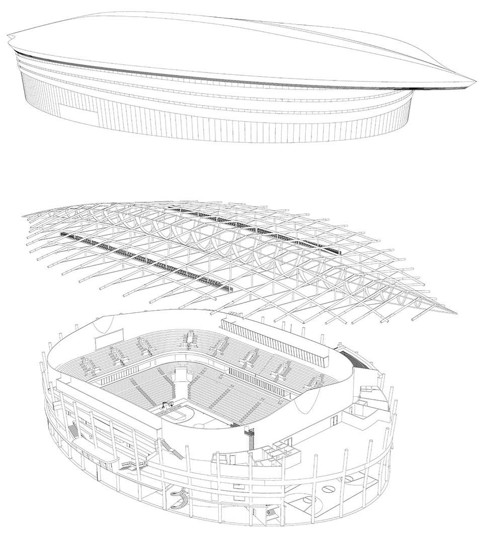 Dongxihu Sports Center by CITIC DESIGN