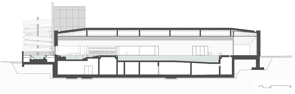 Louny Municipal Swimming Hall by dkarchitekti