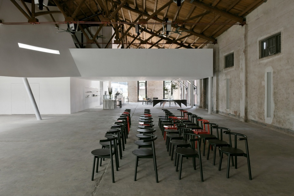 bonbon town sugar hall renovation by guo ban er