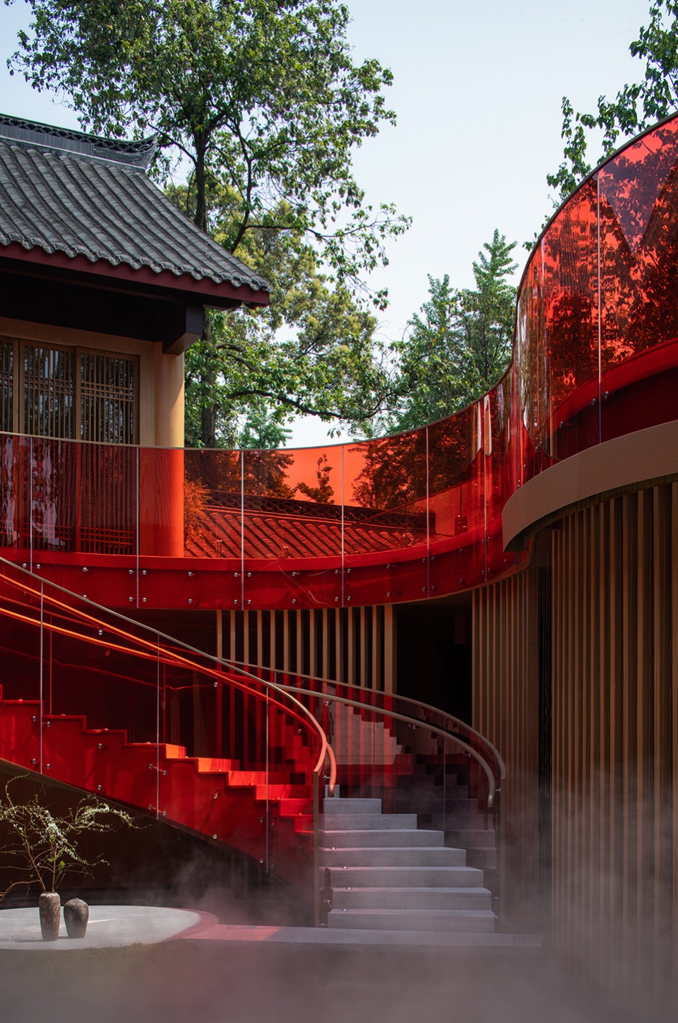 dao and nature a courtyard restaurant hidden in chengdus qingyang palace by muda