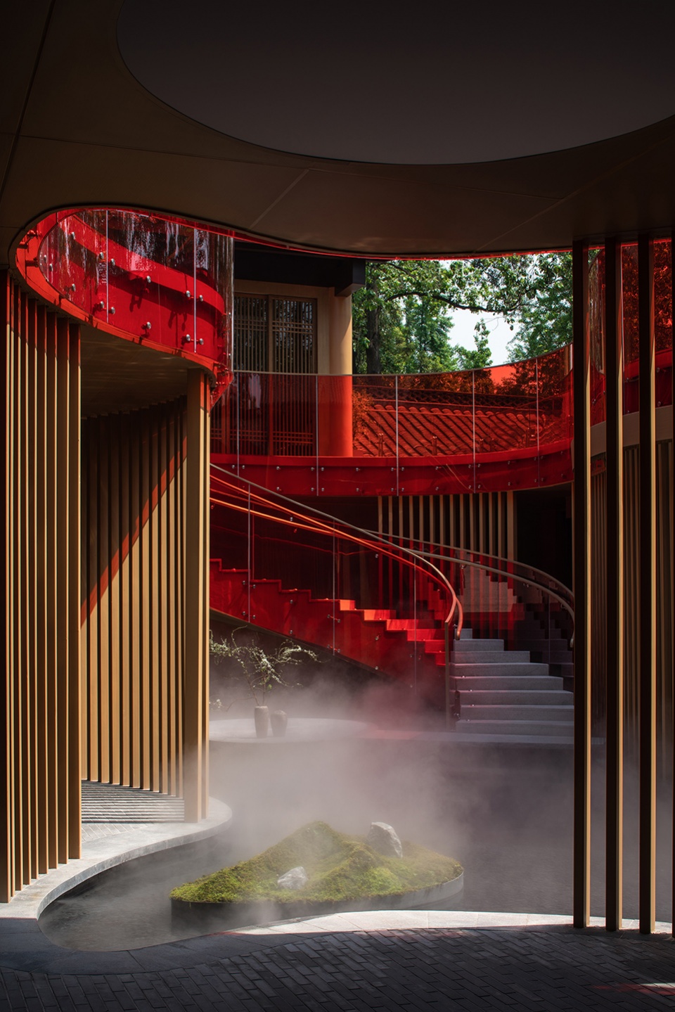 dao and nature a courtyard restaurant hidden in chengdus qingyang palace by muda