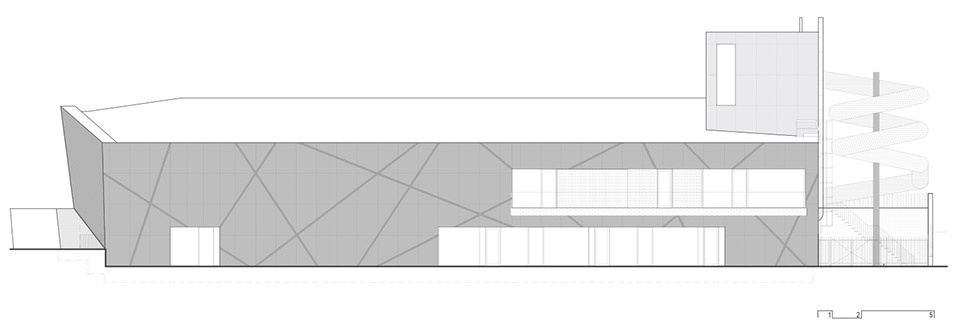 Louny Municipal Swimming Hall by dkarchitekti