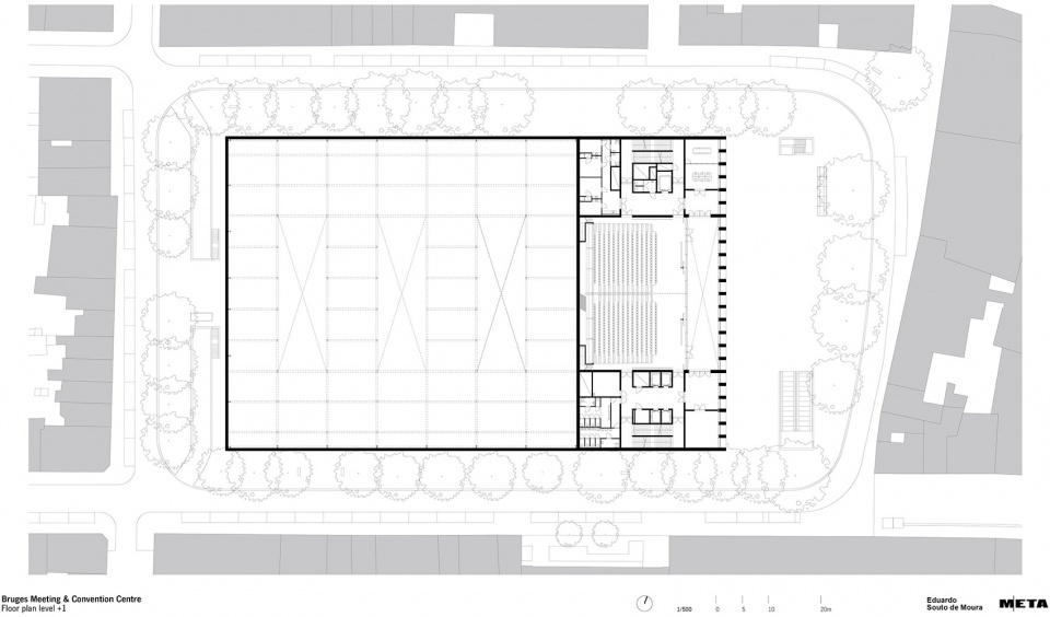 bruges meeting convention centre by eduardo souto de moura and meta architectuurbureau