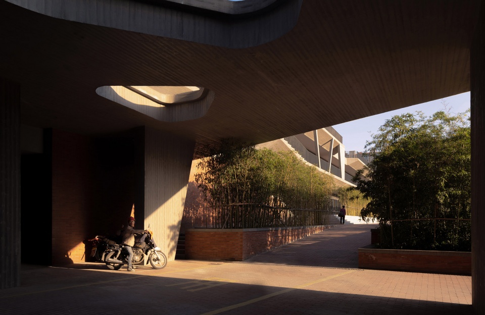 longyan workers cultural palace china by hhdesign