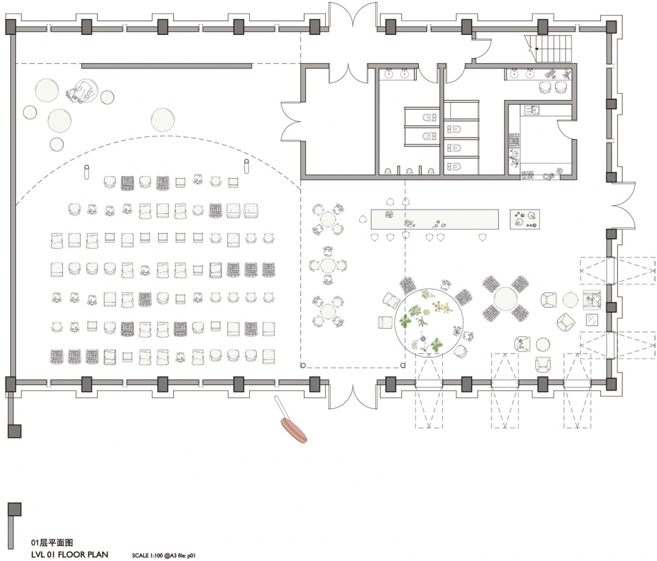 bonbon town sugar hall renovation by guo ban er