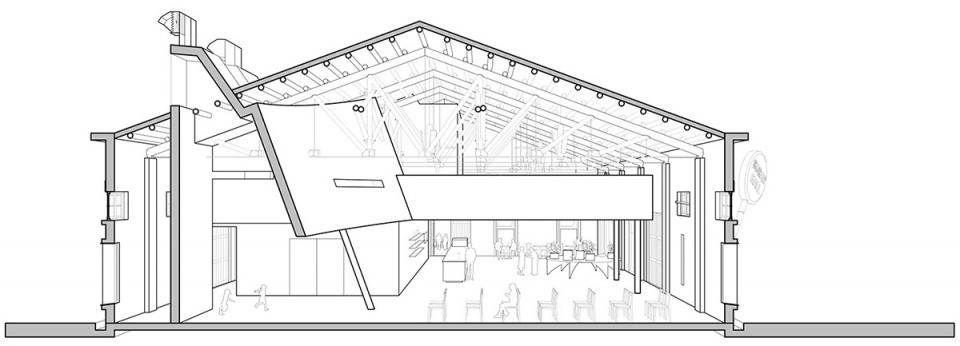 bonbon town sugar hall renovation by guo ban er