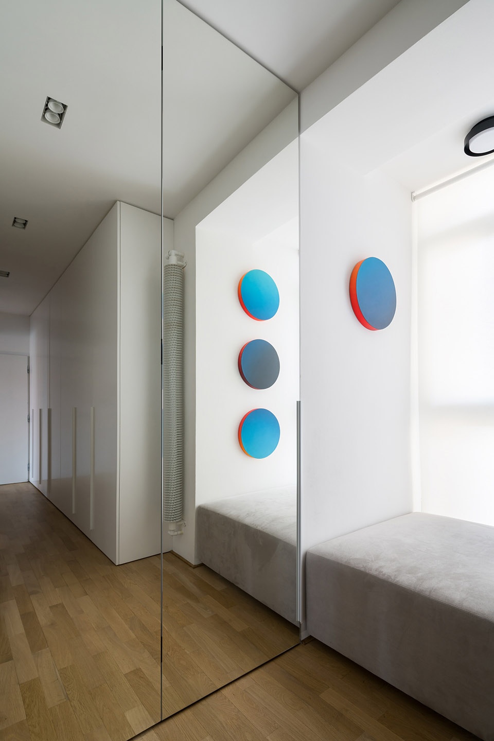 art maisonette in letna prague by este architekti