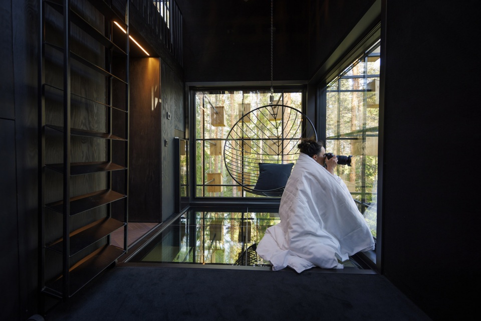 biosphere at treehotel sweden by big