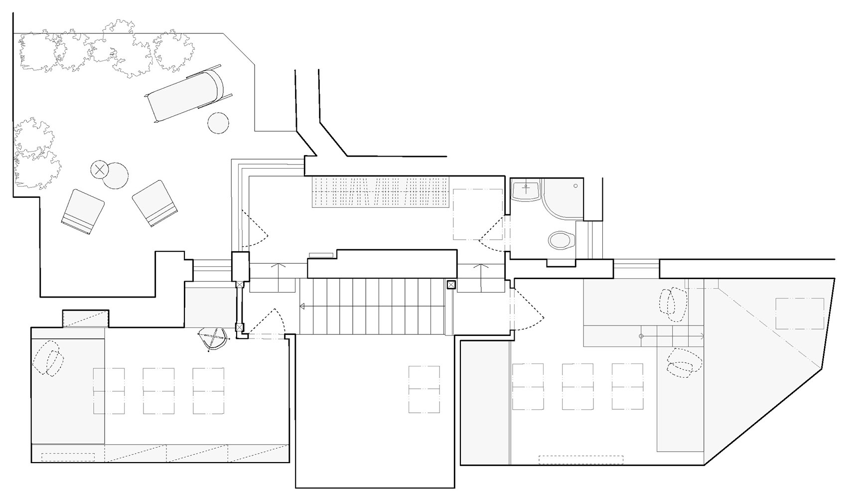 art maisonette in letna prague by este architekti