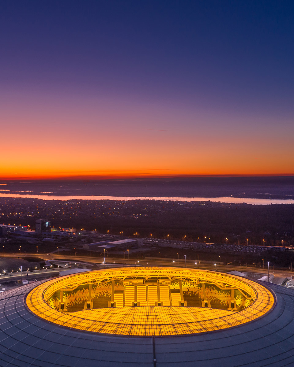 Football Stadium Samara Arena PI ARENA