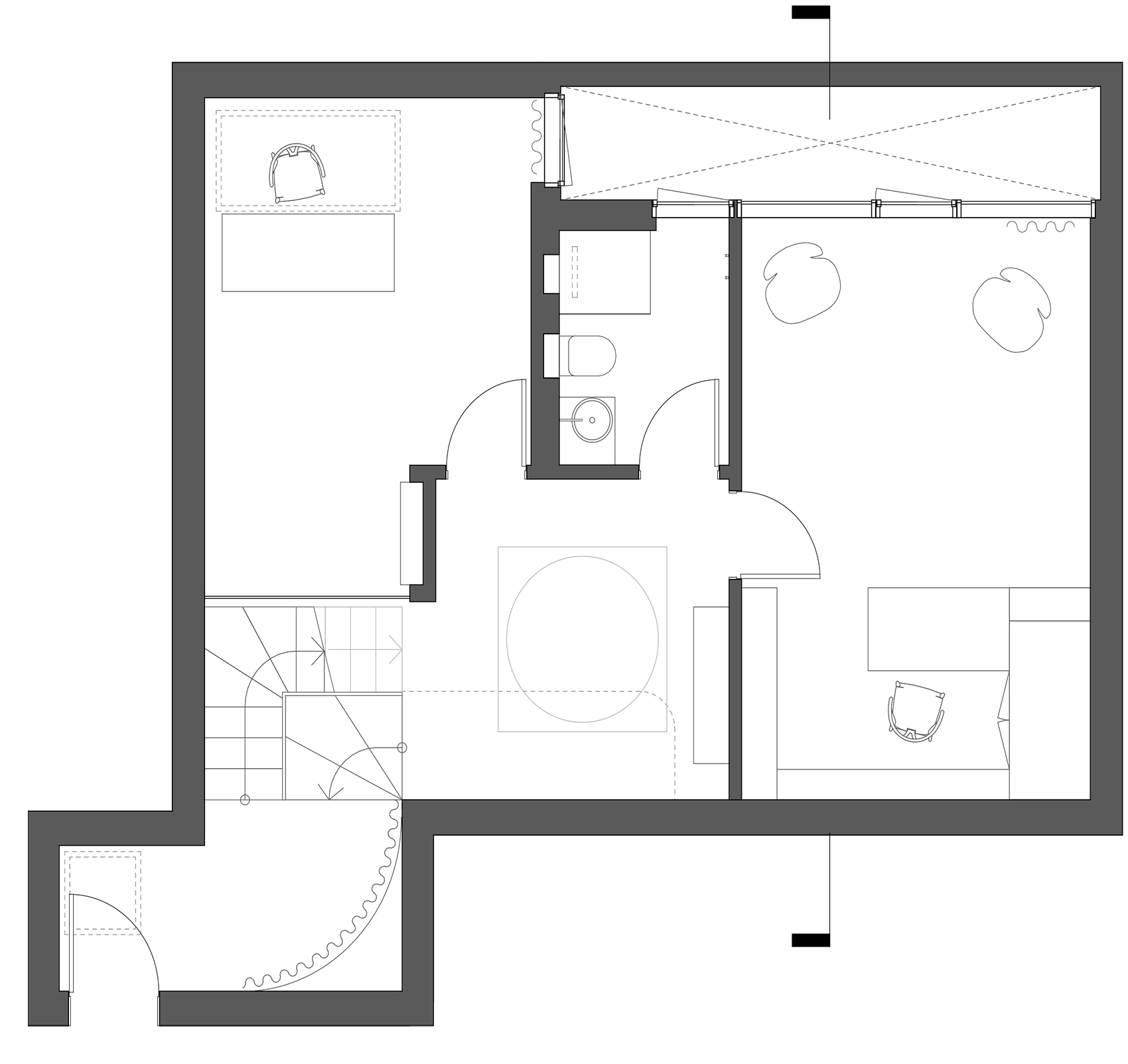 artist studio conversion london by vatraa