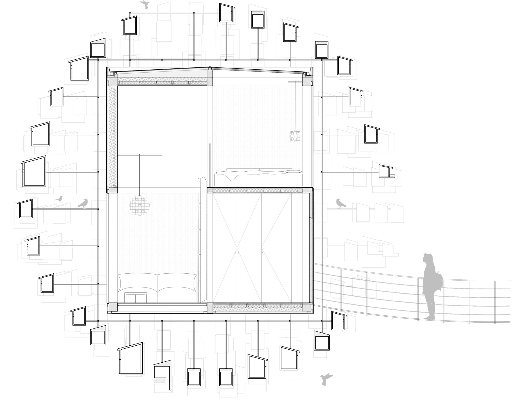biosphere at treehotel sweden by big