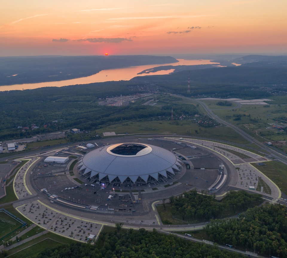 Football Stadium Samara Arena PI ARENA