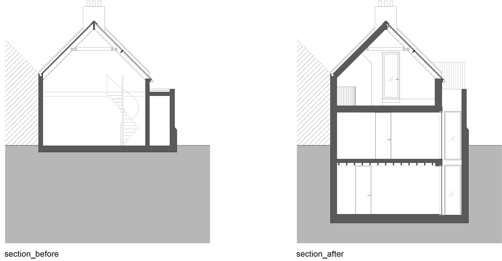 artist studio conversion london by vatraa