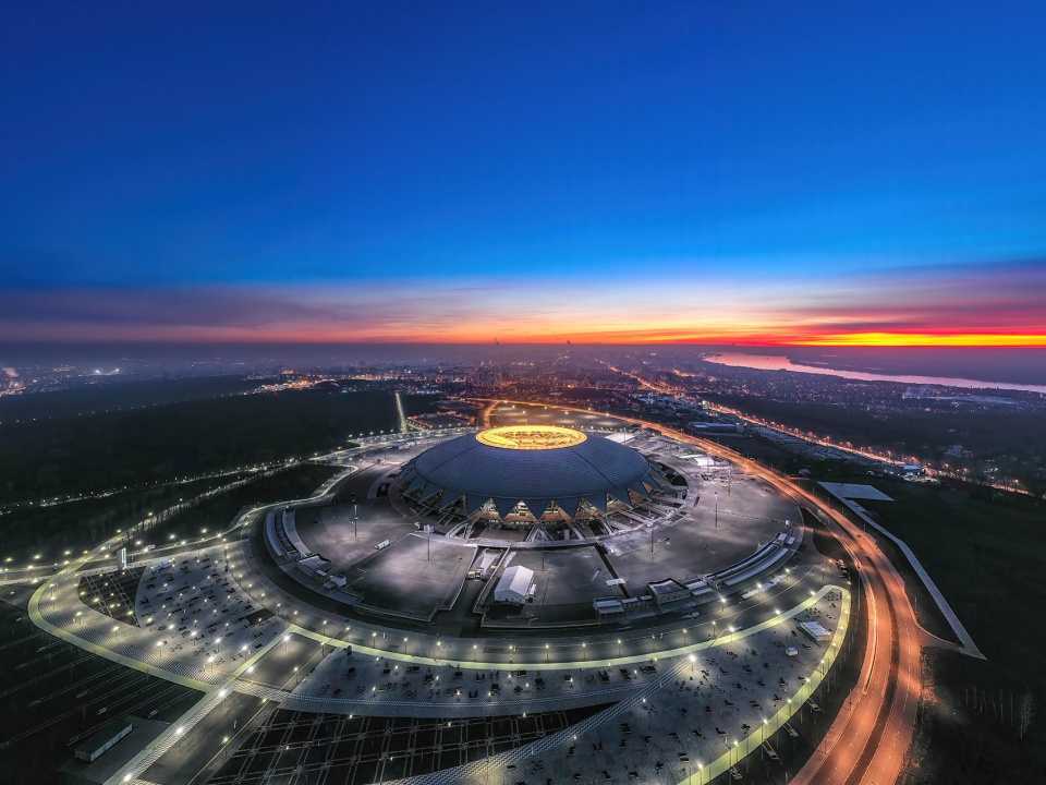 Football Stadium Samara Arena PI ARENA