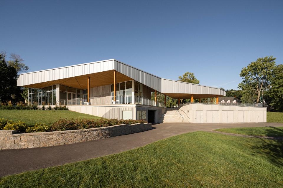 Baie de Valois Nautical Centre by ADHOC Architectes Prisme Architecture