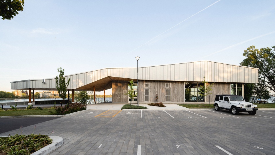 Baie de Valois Nautical Centre by ADHOC Architectes Prisme Architecture