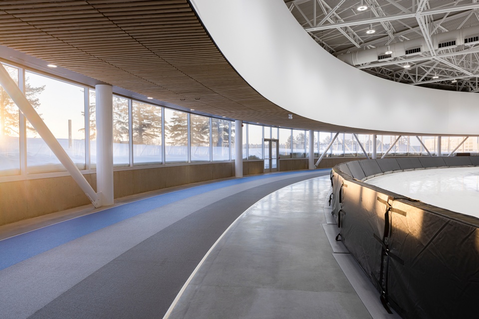 centre de glaces de quebec by lemay