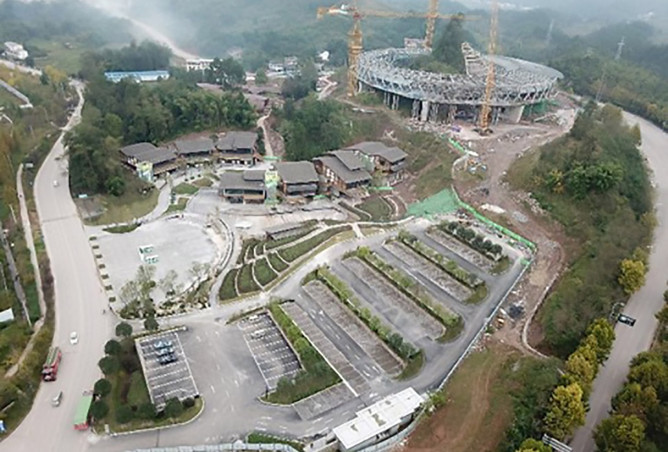 Spaceship Miracle an immersive outdoor game scene in Chongqing by WTD 1