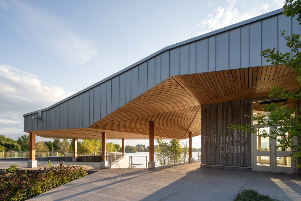 Baie de Valois Nautical Centre by ADHOC Architectes Prisme Architecture