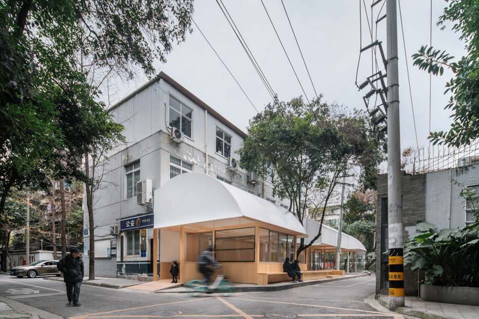 yulin alley china by nhoow architects