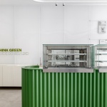 Green Blood抹茶咖啡店，巴西 / Studio Guilherme Garcia