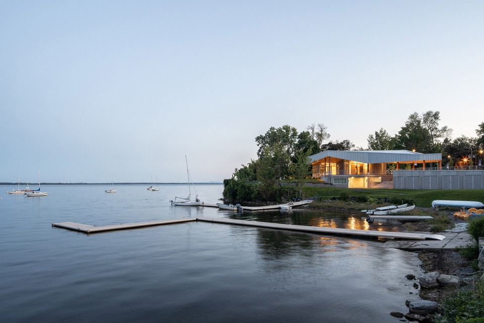 Baie de Valois Nautical Centre by ADHOC Architectes Prisme Architecture