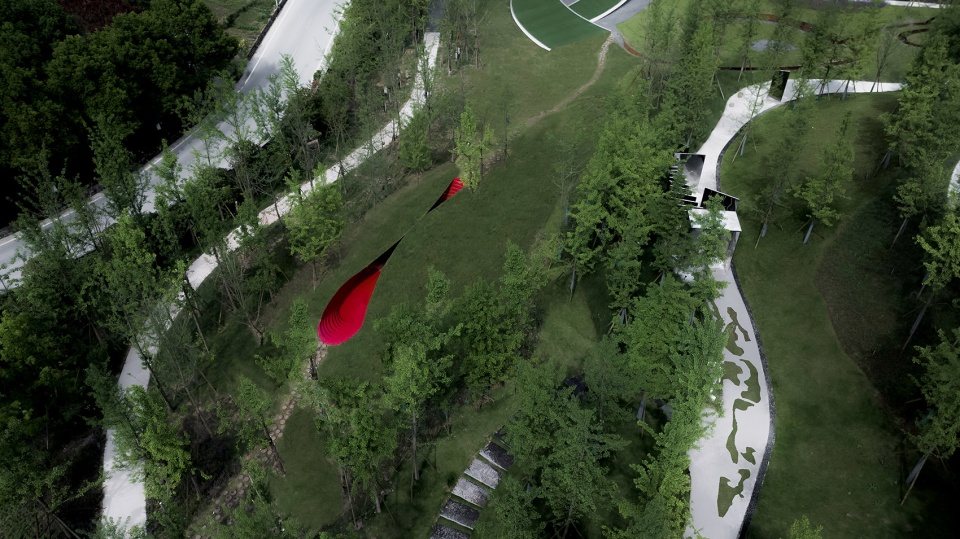 Spaceship Miracle an immersive outdoor game scene in Chongqing by WTD