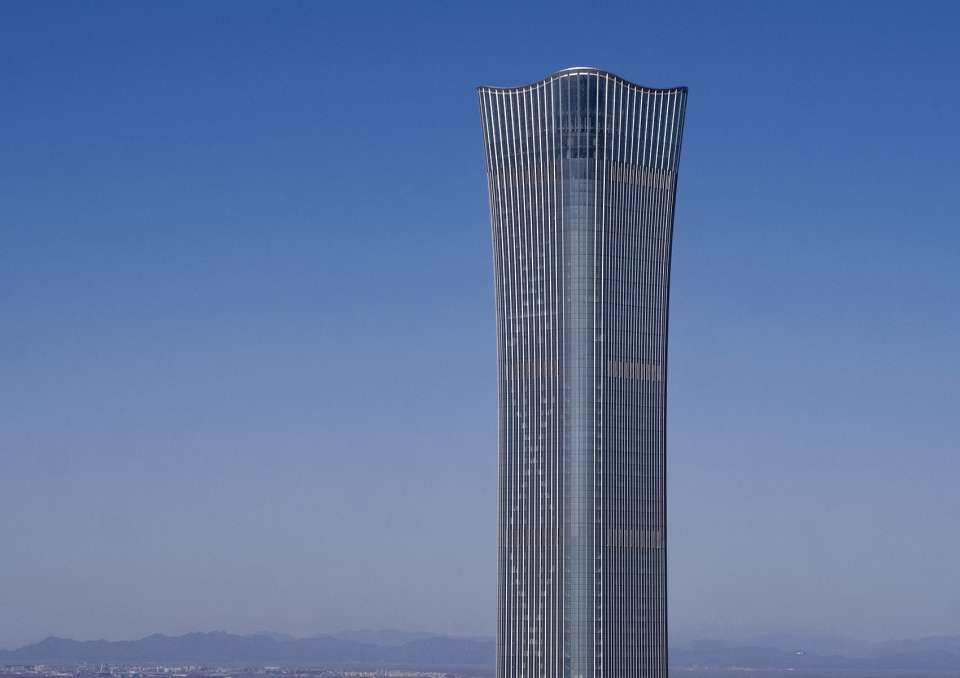 kpf designed citic tower becomes beijings tallest building