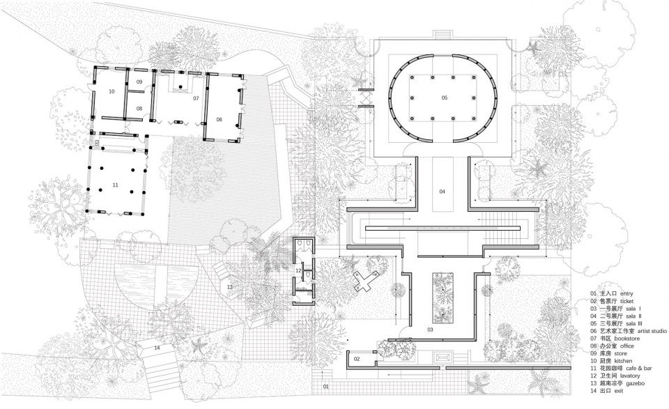 zeng xiaolian museum of art china by elepheno architects