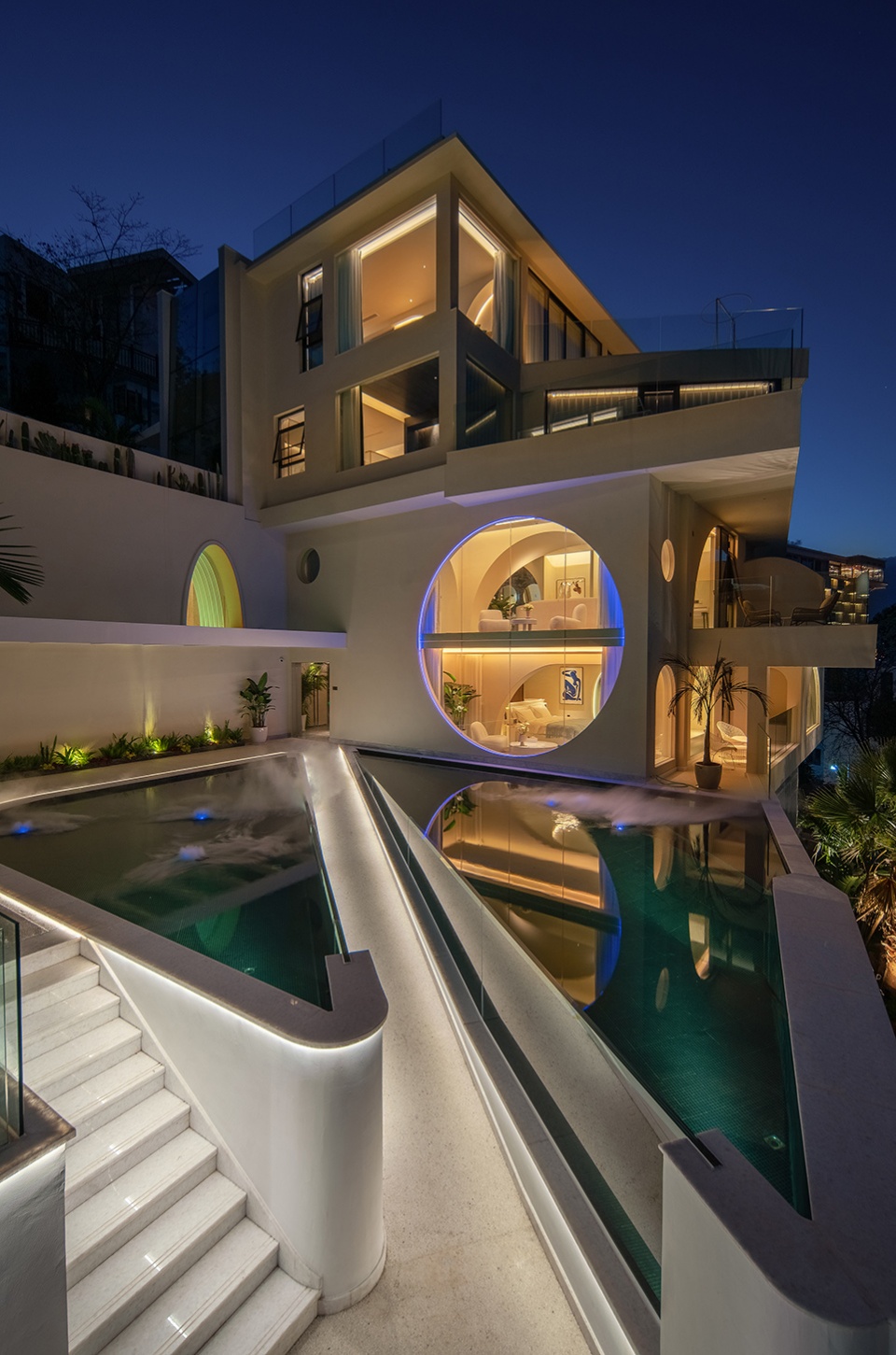 full moon dali qinglv fuyun house design by usual studio