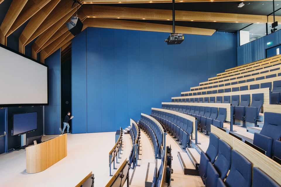 unstudio completes echo at tu delft