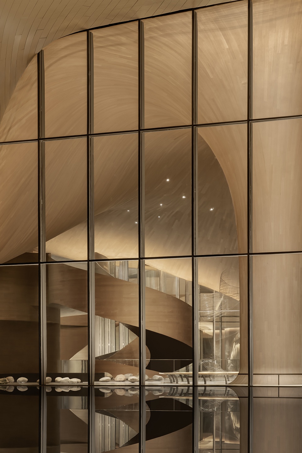 chengdu tianfu art gallery by china southwest architectural design and research institute corp