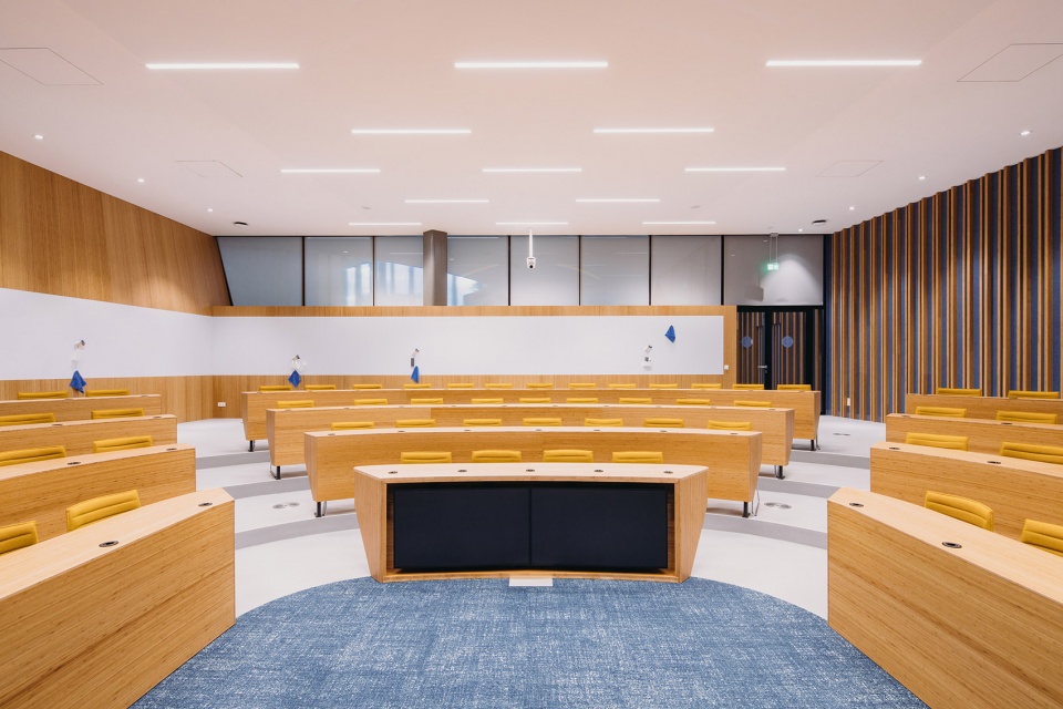 unstudio completes echo at tu delft