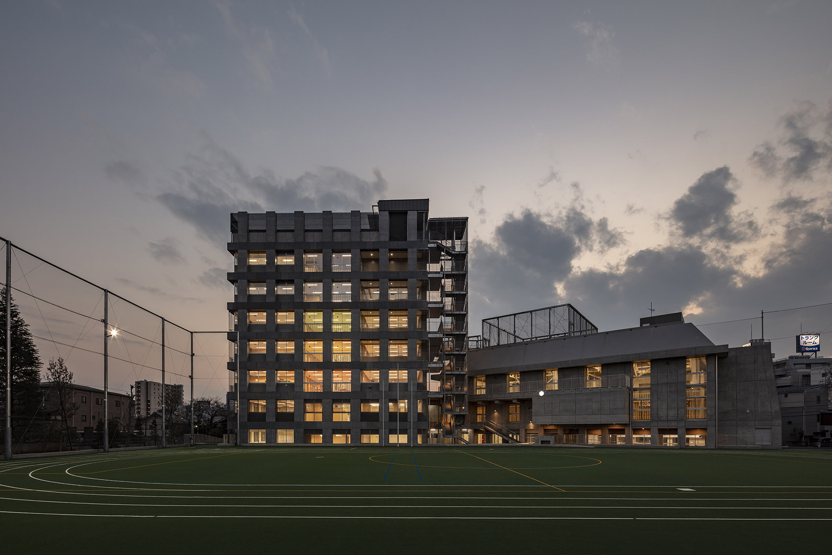 Tabata Junior High School by Coelacanth K H Architects Inc