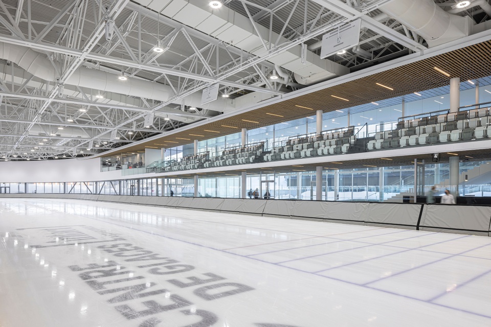 centre de glaces de quebec by lemay