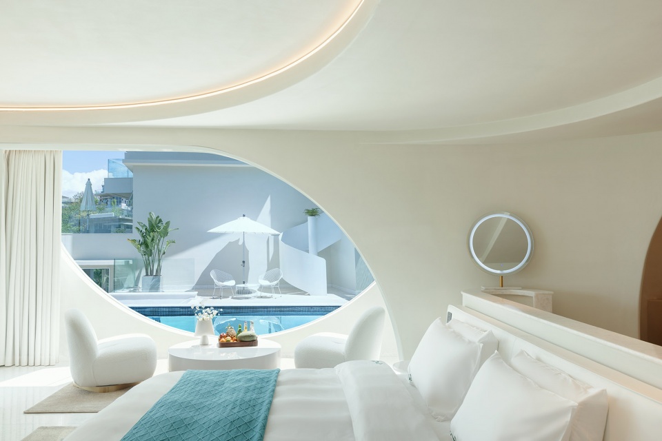 full moon dali qinglv fuyun house design by usual studio