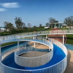 Zibo High-tech District Cultural & Sports Park, China by GVL Design Group