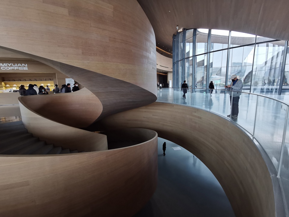 chengdu tianfu art gallery by china southwest architectural design and research institute corp